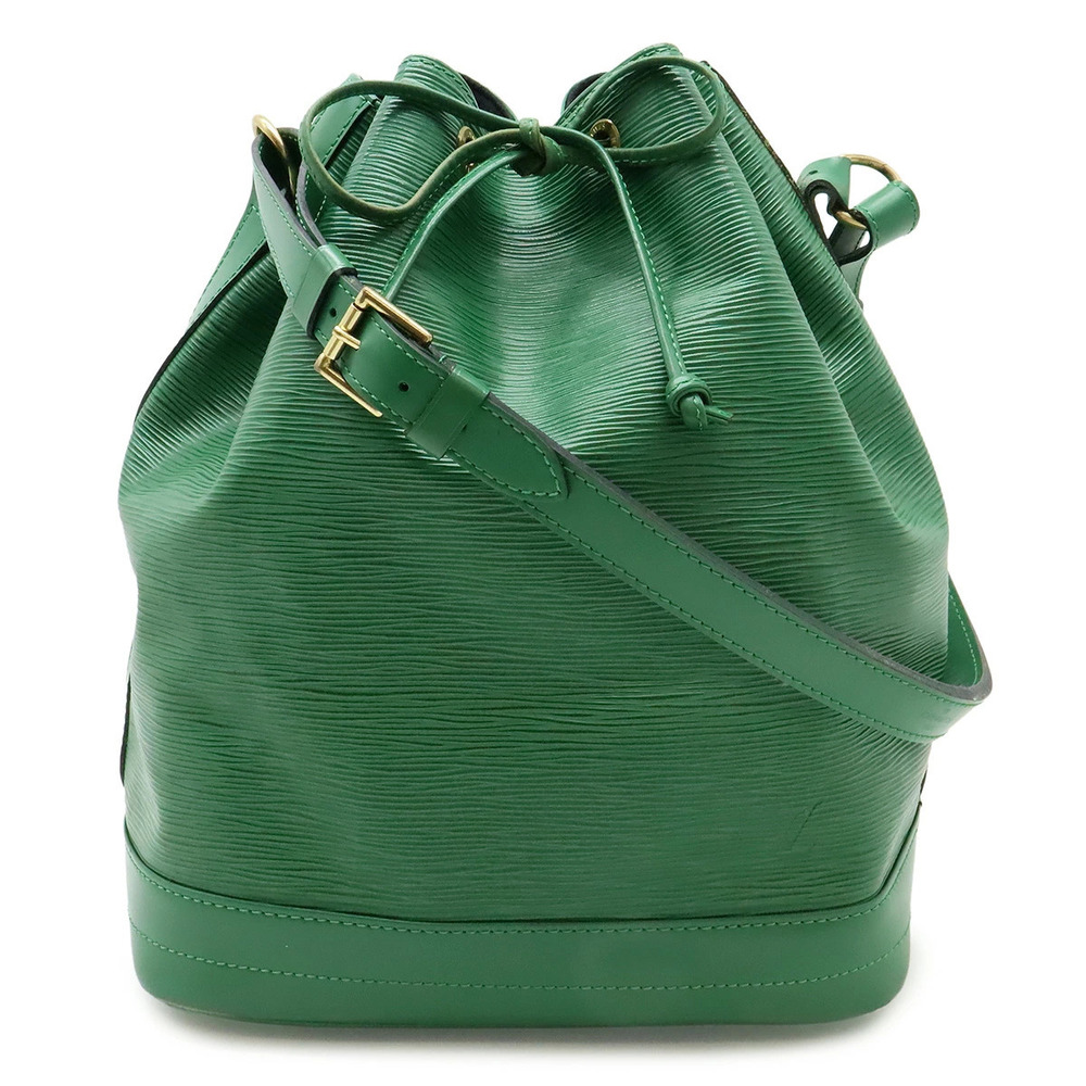 LOUIS VUITTON Epi Noe Shoulder Bag Hobo Drawstring Borneo Green